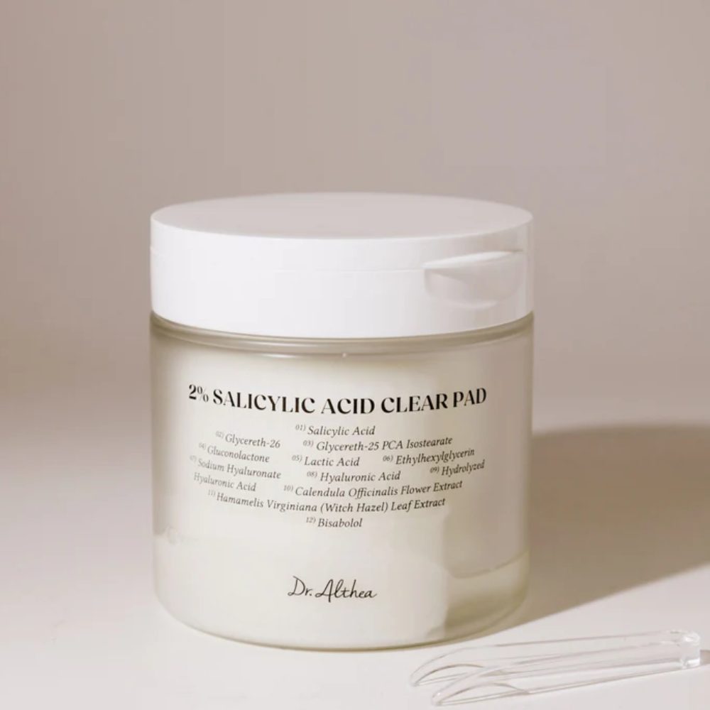 DR. ALTHEA Salicylic Acid Clear Pad 60шт - Тонер-педи з саліциловою кислотою 2% - фото №2 DR. ALTHEA Salicylic Acid Clear Pad 60шт - Тонер-педи з саліциловою кислотою 2% - фото №2